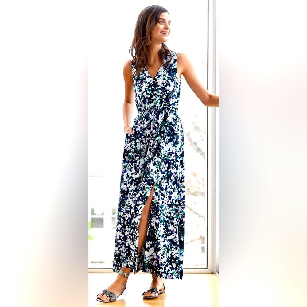 Nell couture by Anthropologie maxi Dress S Rayon
